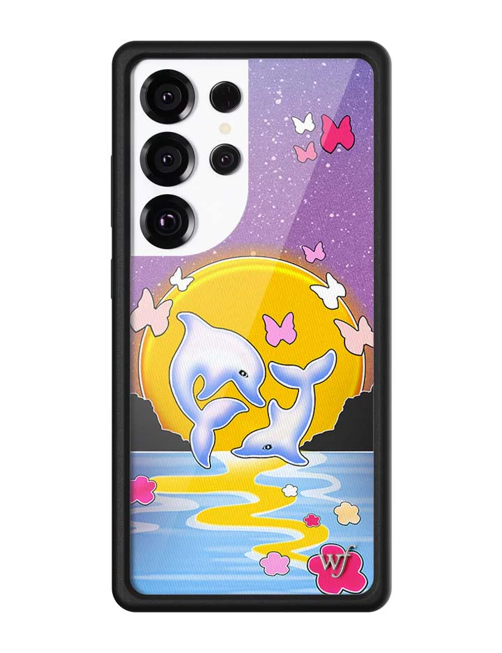 Dolphin Sunset Samsung Galaxy Case