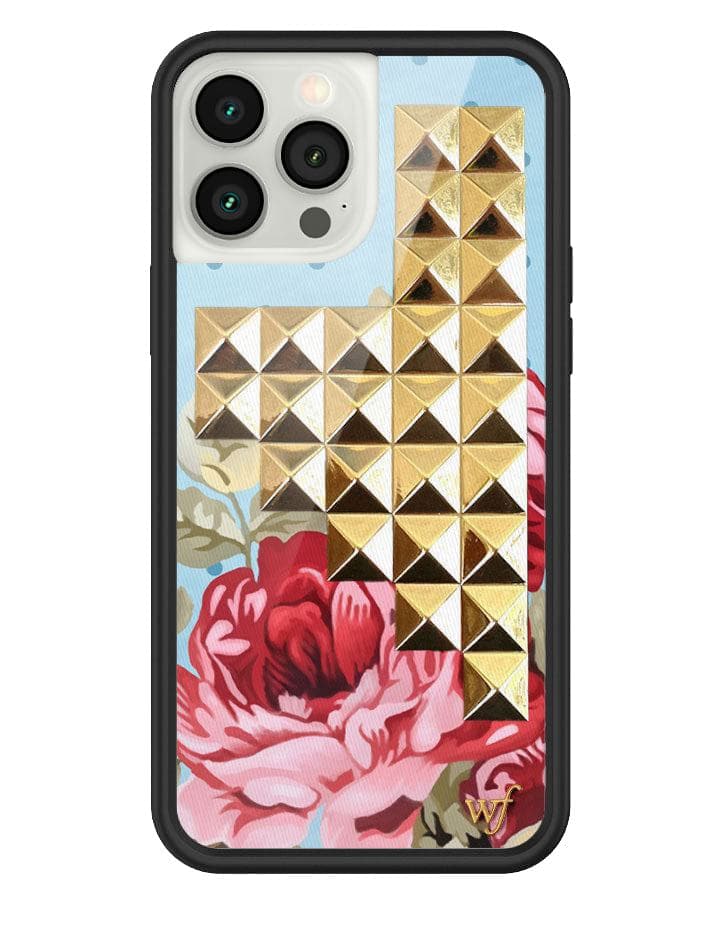 165-blue-floral-stud-iphone-case-1.jpg Blue Floral Stud iPhone Case