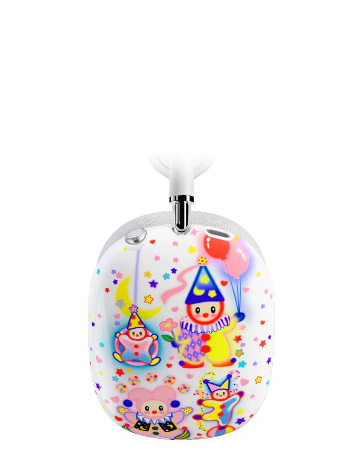 1737-clown-around-airpods-max-cover-3.webp Clown Around Airpods Max Cover