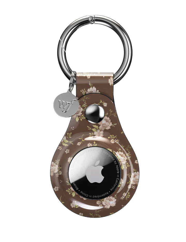1757-brown-floral-airtag-case-1.webp Brown Floral Airtag Case