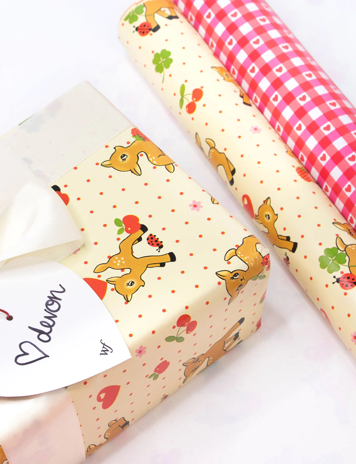 1778-oh-deer-and-red-gingham-hearts-gift-wrap-2-pack-5.webp Oh Deer and Red Gingham Hearts Gift Wrap - 2 Pack