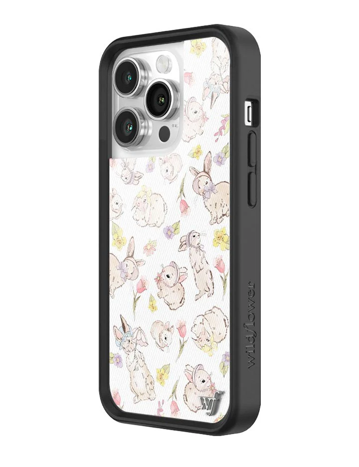 Bunnies in Bonnets iPhone Case