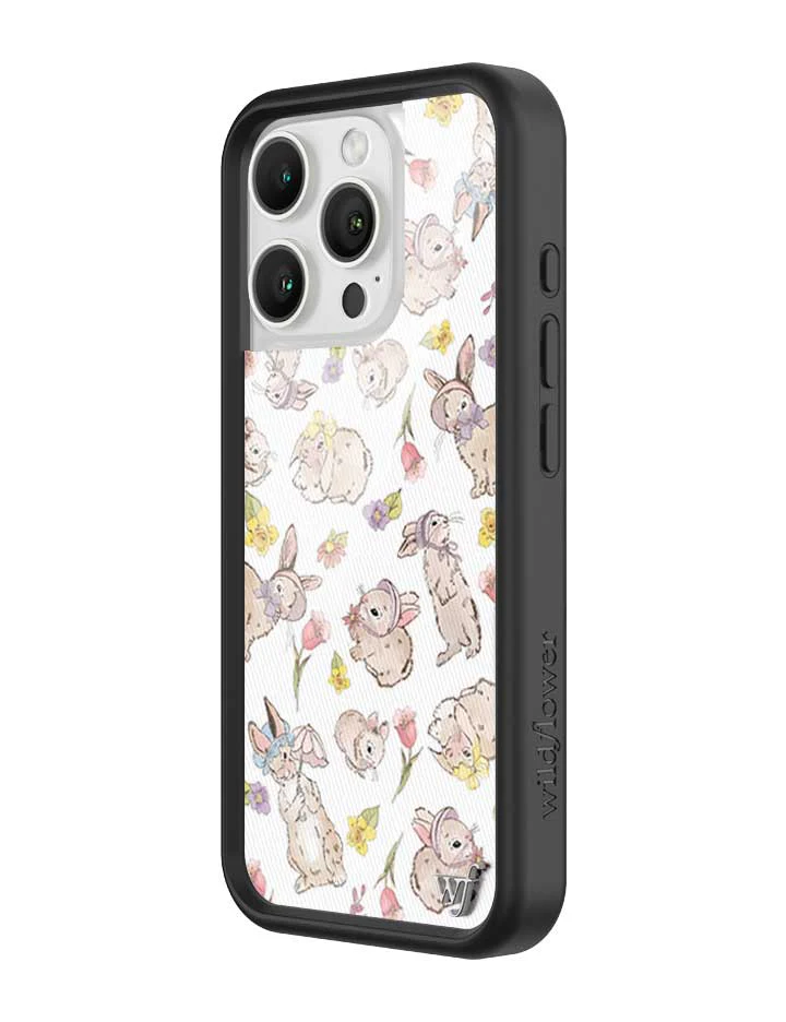 Bunnies in Bonnets iPhone Case