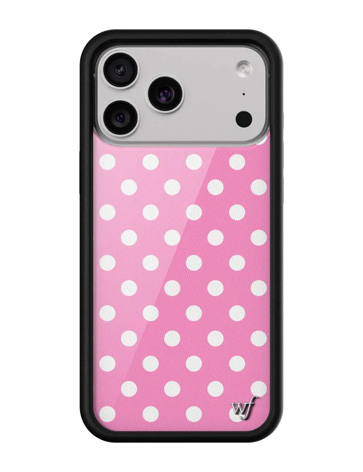 2370-polka-dot-pink-and-white-iphone-case-1.webp Polka Dot | Pink and White iPhone Case