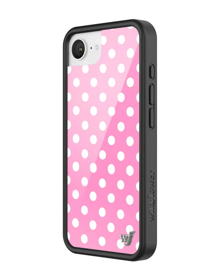 2370-polka-dot-pink-and-white-iphone-case-11.webp Polka Dot | Pink and White iPhone Case