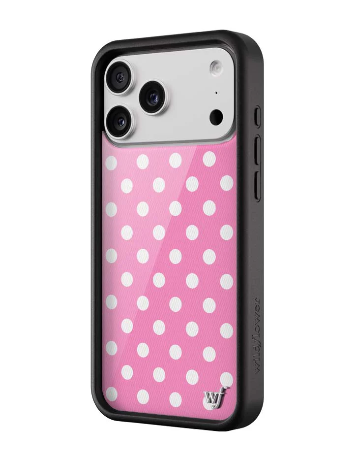 2370-polka-dot-pink-and-white-iphone-case-2.webp Polka Dot | Pink and White iPhone Case
