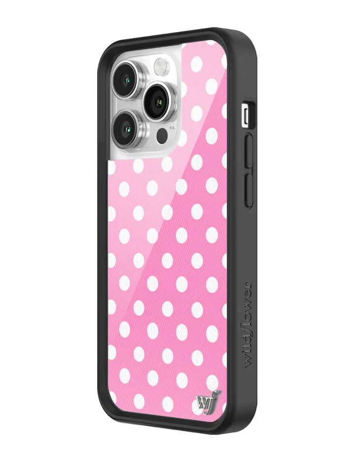 2370-polka-dot-pink-and-white-iphone-case-38.webp Polka Dot | Pink and White iPhone Case