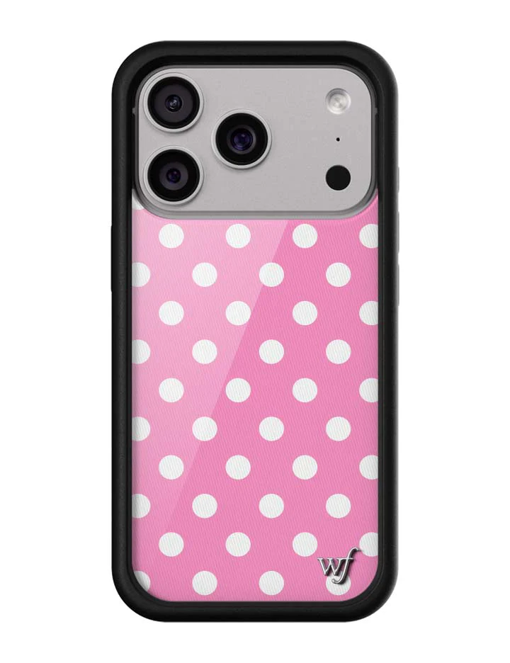 2370-polka-dot-pink-and-white-iphone-case-4.webp Polka Dot | Pink and White iPhone Case