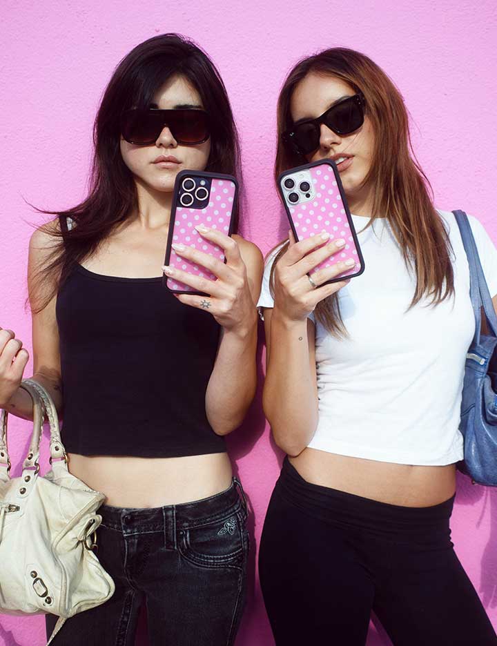 2370-polka-dot-pink-and-white-iphone-case-48.jpg Polka Dot | Pink and White iPhone Case