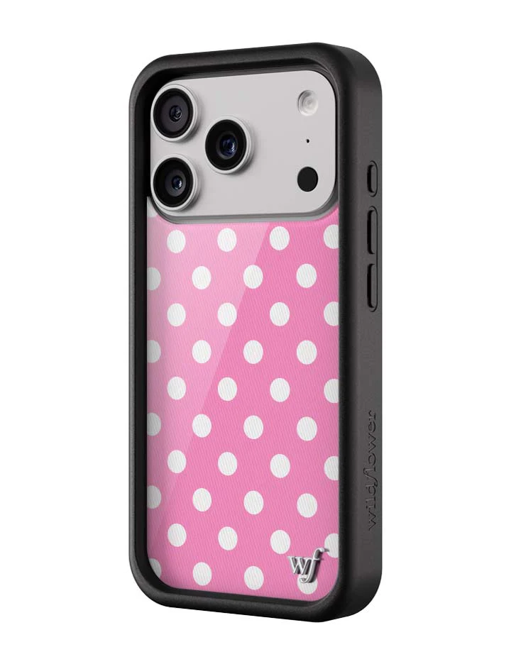 2370-polka-dot-pink-and-white-iphone-case-5.webp Polka Dot | Pink and White iPhone Case