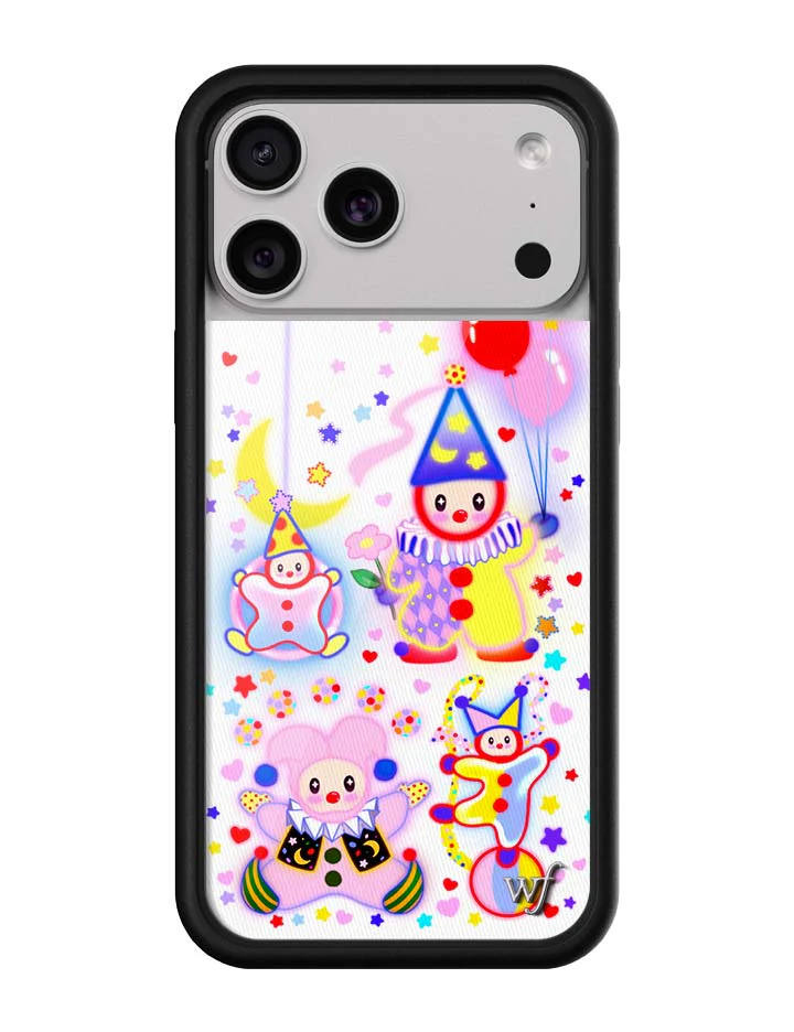 2729-clown-around-iphone-case-1.webp Clown Around iPhone Case
