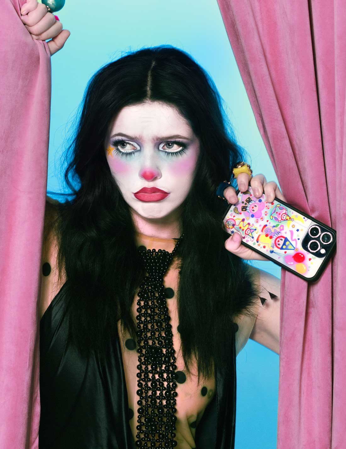 2729-clown-around-iphone-case-47.jpg Clown Around iPhone Case
