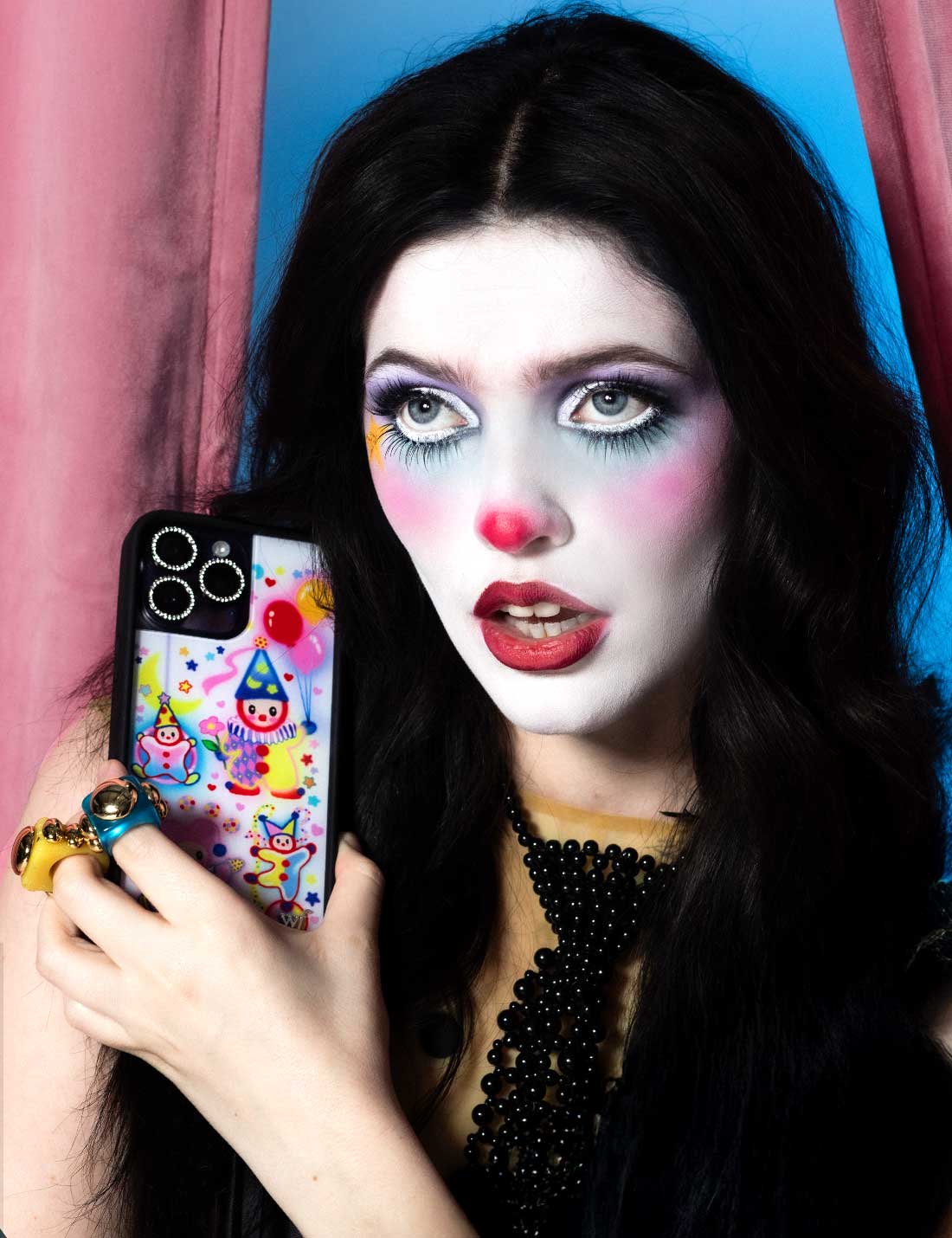 2729-clown-around-iphone-case-49.jpg Clown Around iPhone Case