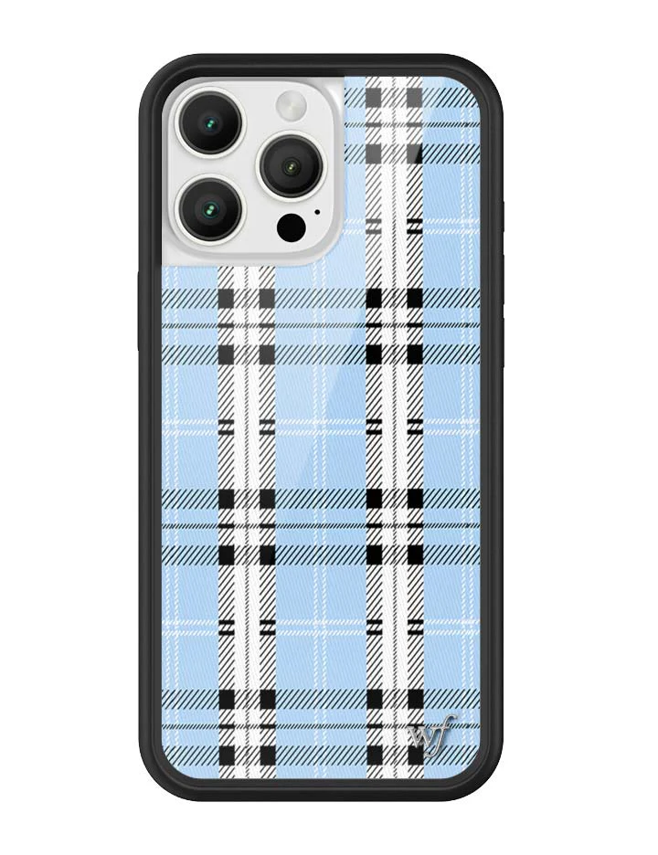 Plaid | Blue iPhone Case