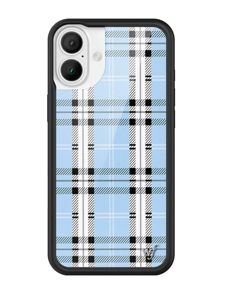 Plaid | Blue iPhone Case