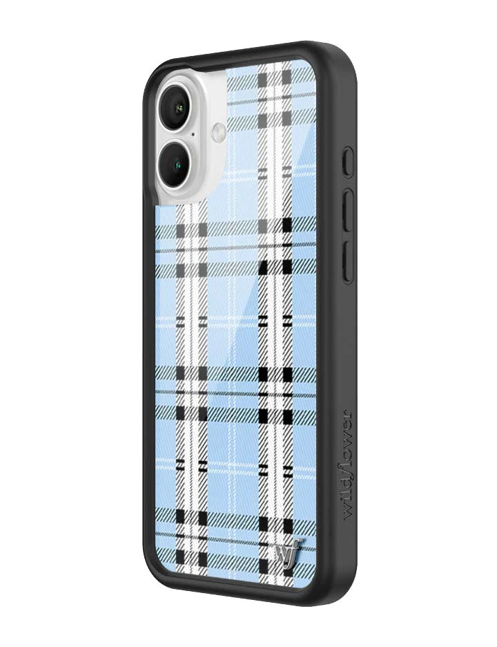 Plaid | Blue iPhone Case