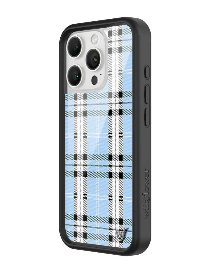 Plaid | Blue iPhone Case