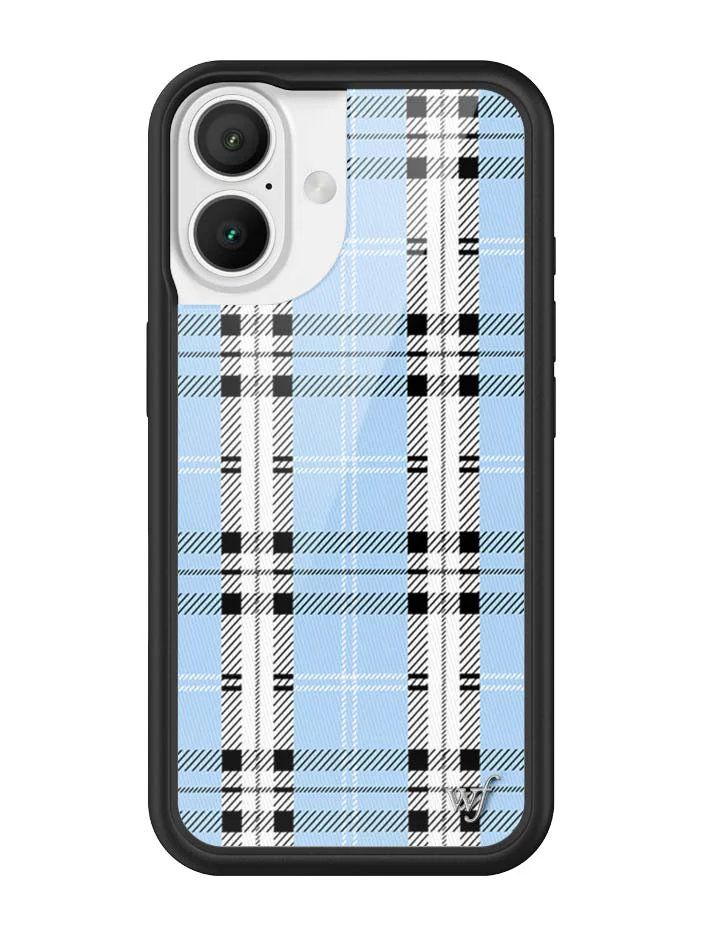 Plaid | Blue iPhone Case