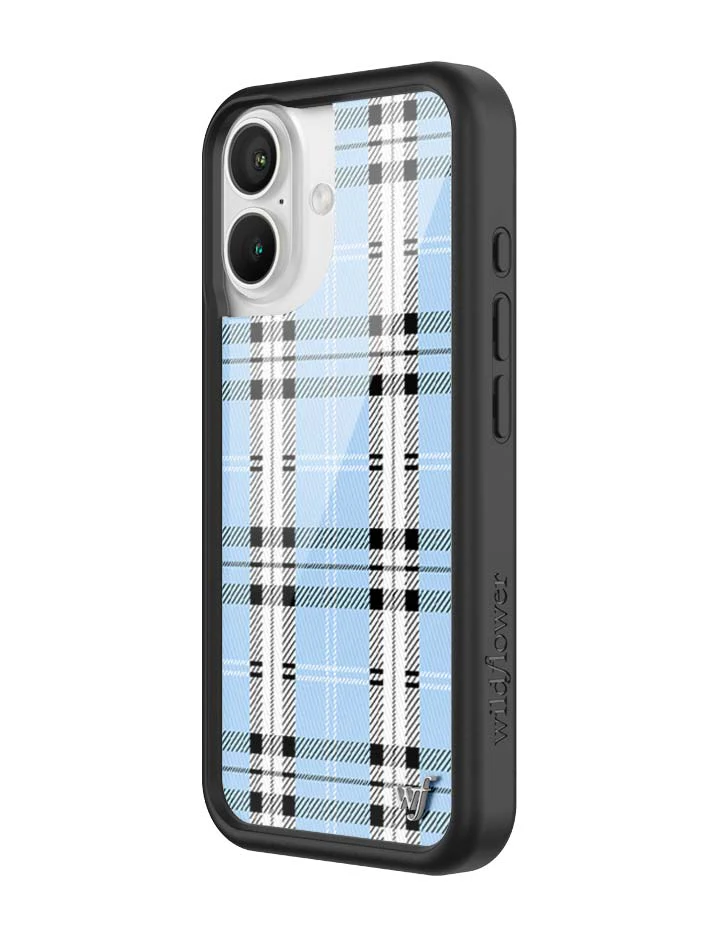 Plaid | Blue iPhone Case