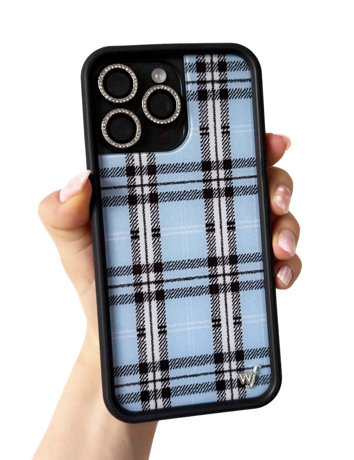 Plaid | Blue iPhone Case