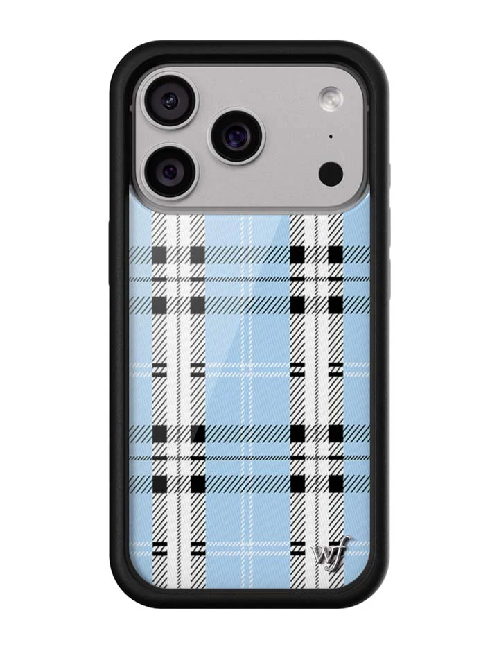 Plaid | Blue iPhone Case
