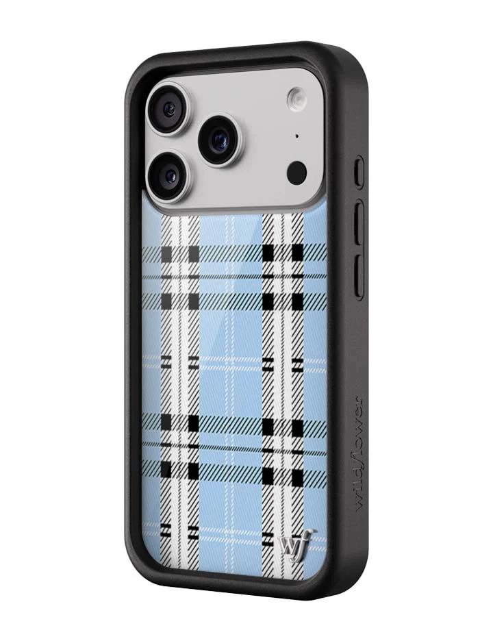 Plaid | Blue iPhone Case