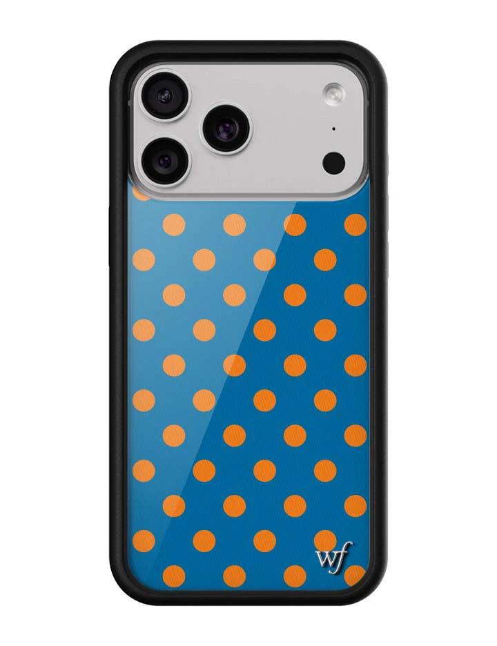 3301-polka-dot-blue-and-orange-iphone-case-1.webp Polka Dot | Blue and Orange iPhone Case