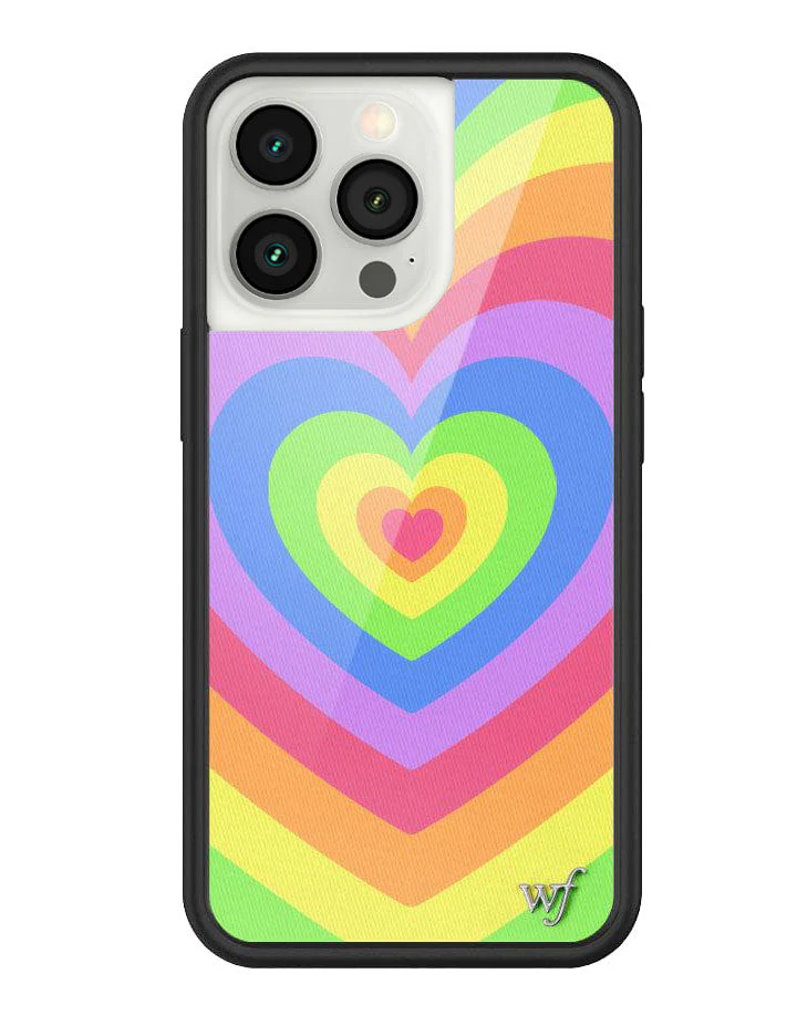 Latte Love | Rainbow iPhone Case