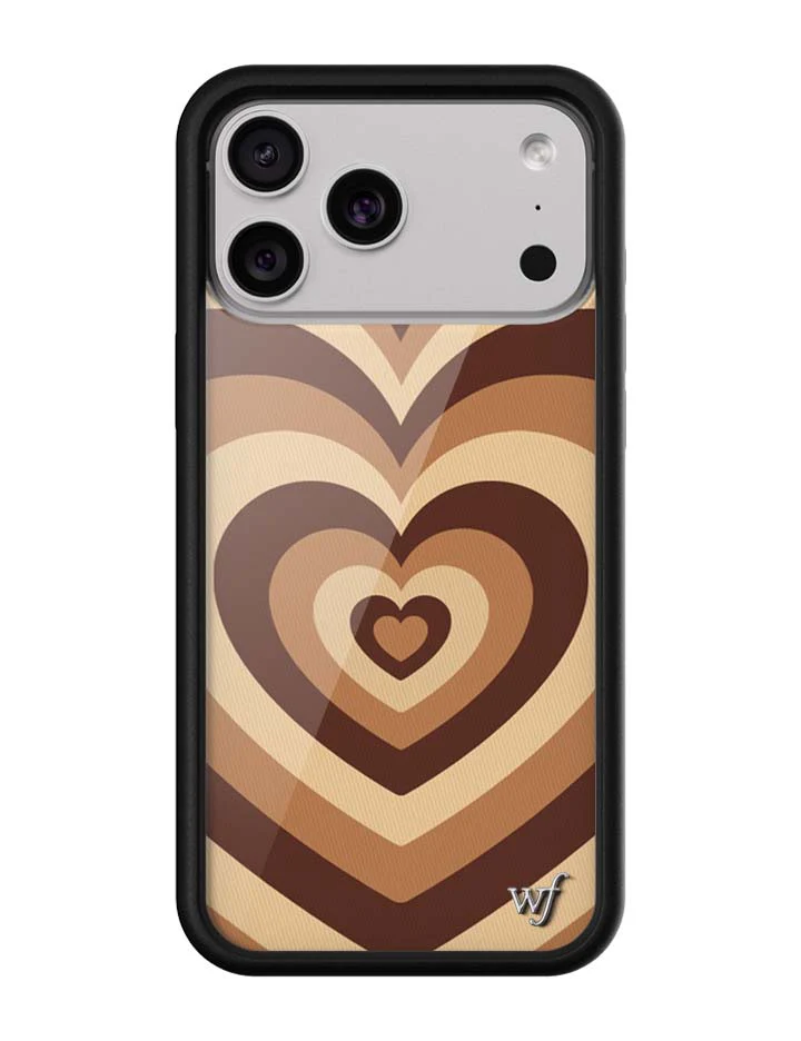 Latte Love | Mocha iPhone Case