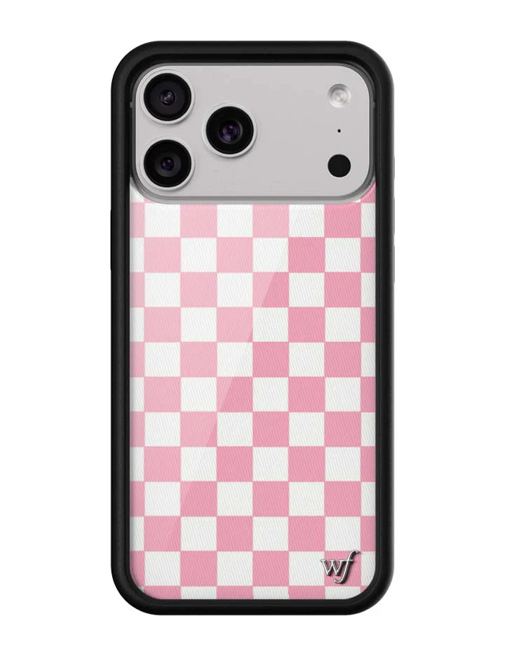 912-checkers-pink-iphone-case-1.webp Checkers | Pink iPhone Case