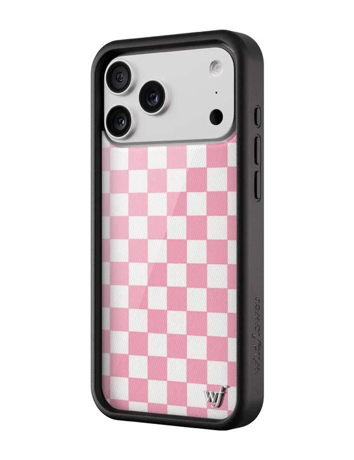 912-checkers-pink-iphone-case-2.webp Checkers | Pink iPhone Case