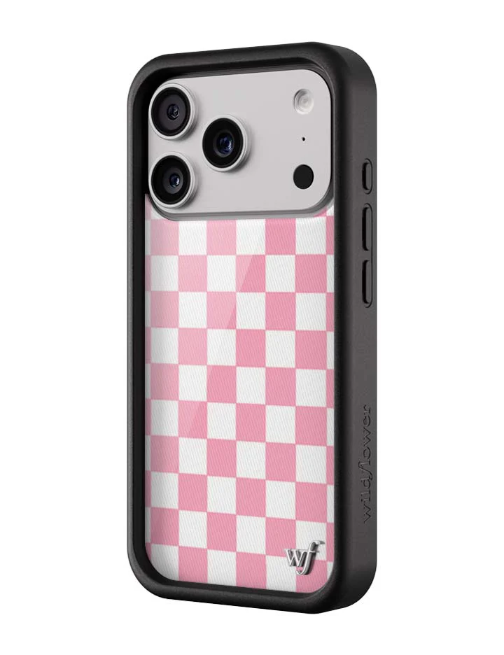 912-checkers-pink-iphone-case-5.webp Checkers | Pink iPhone Case