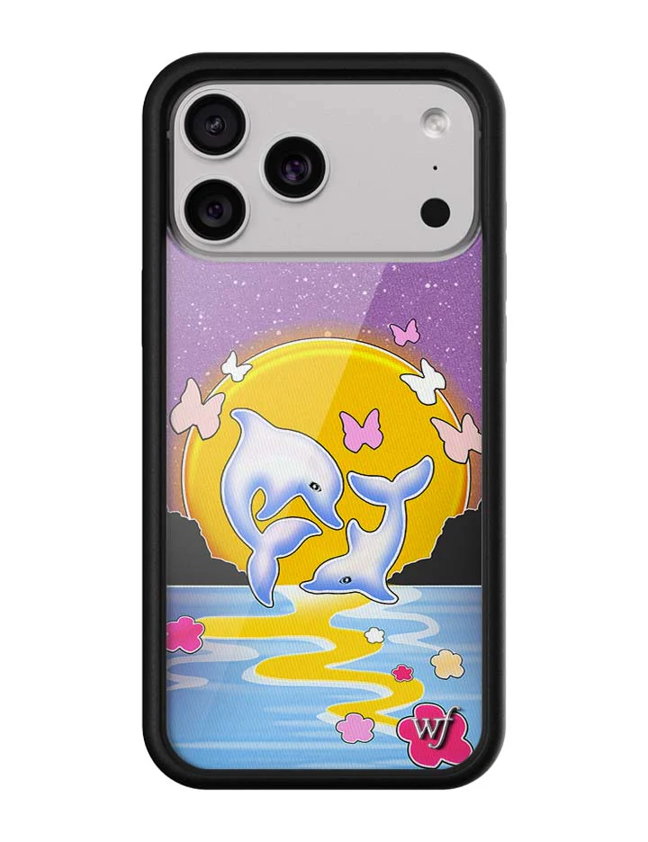 Dolphin Sunset iPhone Case